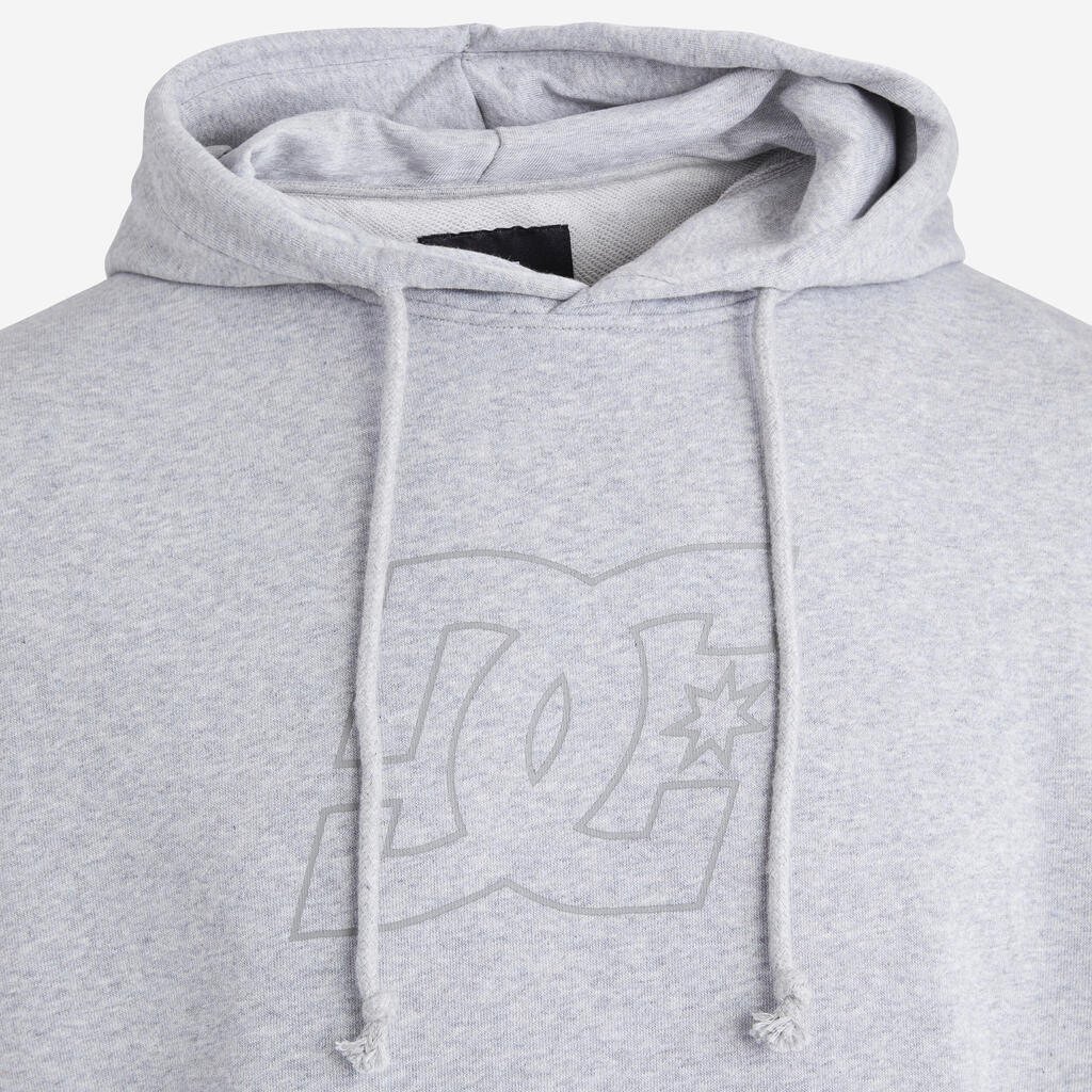 Mikina s kapucňou DC Shoes Highlander unisex sivá